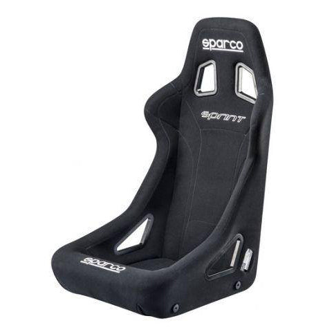 Sparco Universal Racing/Bucket Seat Sprint Black incl FIA