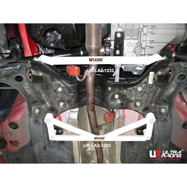 Image of Skoda Fabia 07+/ Rapid 12+ Ultra-R 4-Point Front Lower Brace