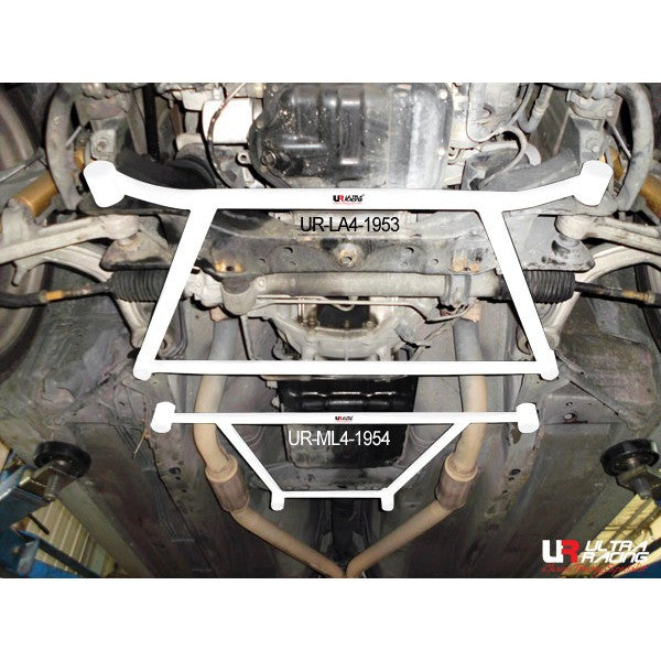 Nissan Skyline V35 2.5 01+ Ultra-R 4-Point Front Lower Brace