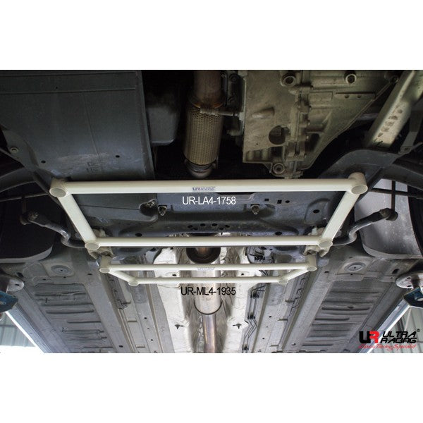 Image of Citroen DS4 1.6T UltraRacing 4-Point Mid Lower Brace 848
