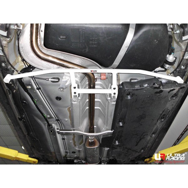 Image of Audi A1 10+ UltraRacing 4-Point Rear Lower H-Brace 1834