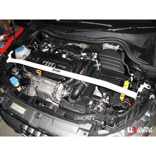 Image of Audi A1 10+ UltraRacing 2-Point Front Upper Strutbar 1832