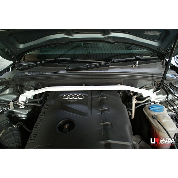 Image of Audi A5 2.0T 07+ 8T UltraRacing 2Point Front Upper Strutbar