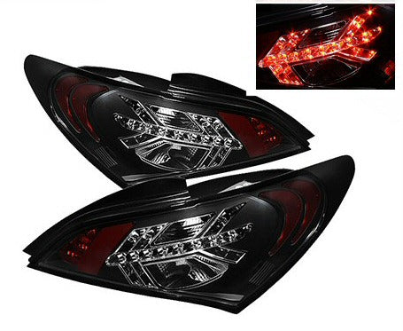 Image of Hyundai Genesis 09+ 2D Taillights LED Black
