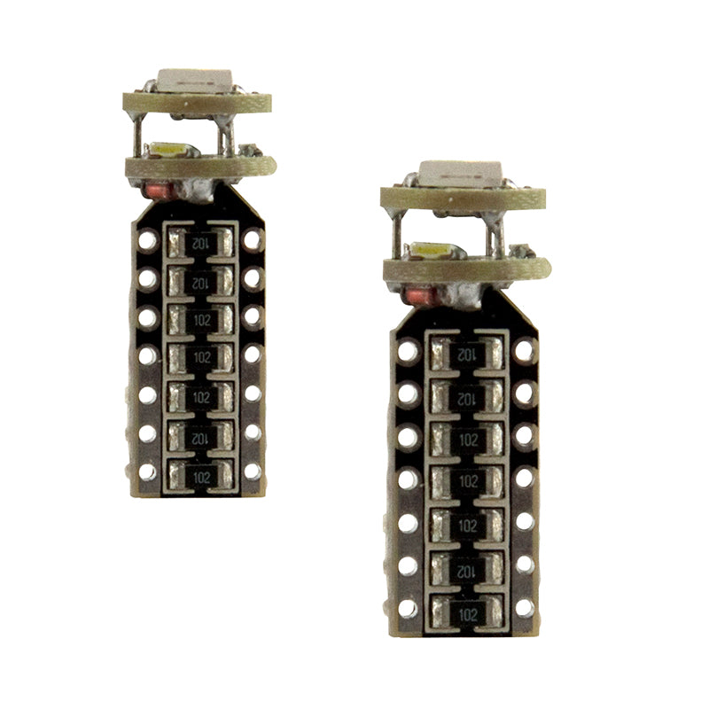 4-SMD-LED-'Xenon'-White-T10-CAN-bus