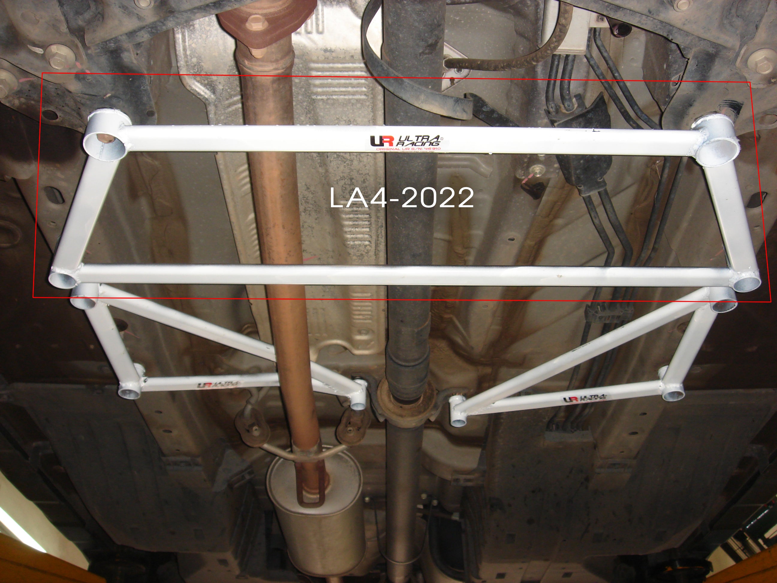 Image of Honda CRV 12+ 4WD Ultraracing 4-Point Front H-Brace 2022