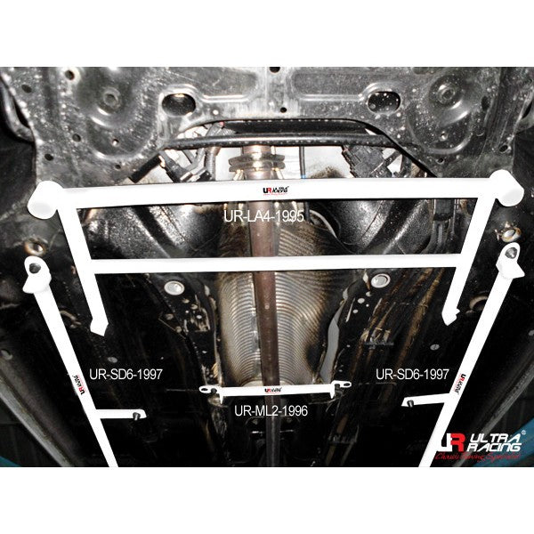Image of Honda Civic FB 1.8 10+ USA Ultra-R 2x3-Point Side Lower Bars