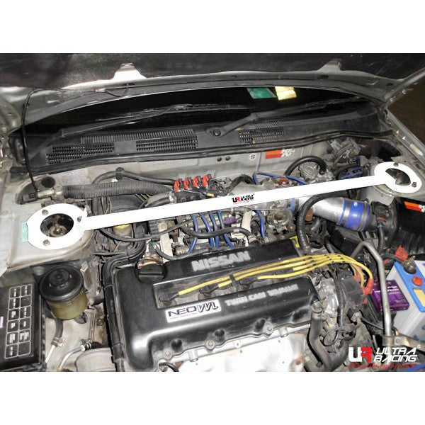 Image of Nissan Primera 95-02 P11 UltraRacing Front Upper Strutbar