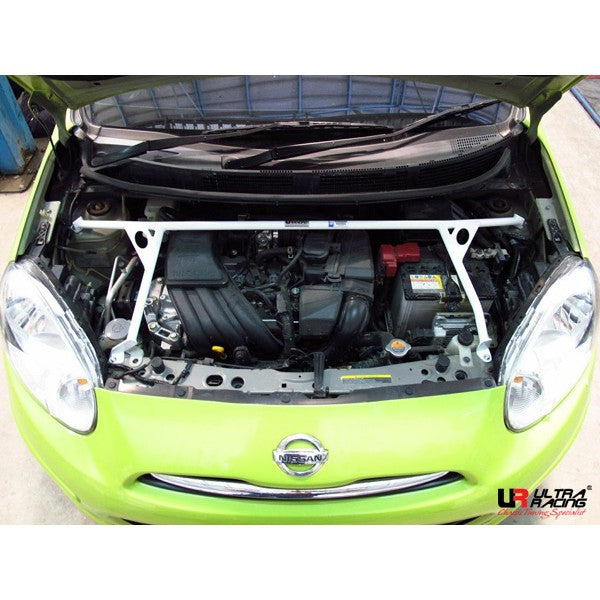 Image of Nissan Micra 1.2 11+ UltraRacing 4P Front Upper Strutbar