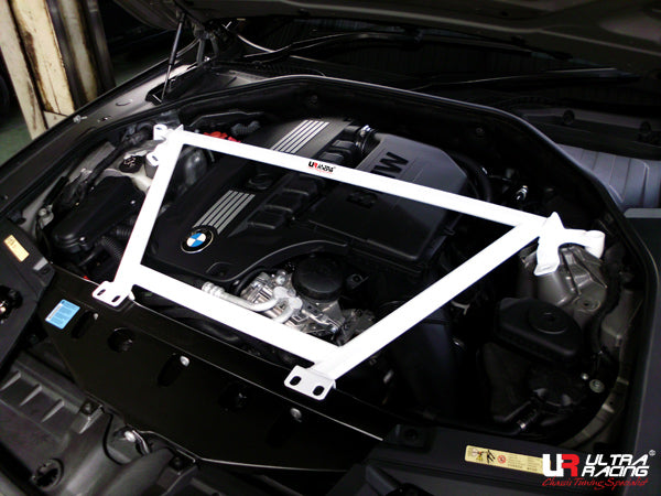 Image of BMW 7-Series F01 08+ UltraRacing 4Point Front Upper Strutbar