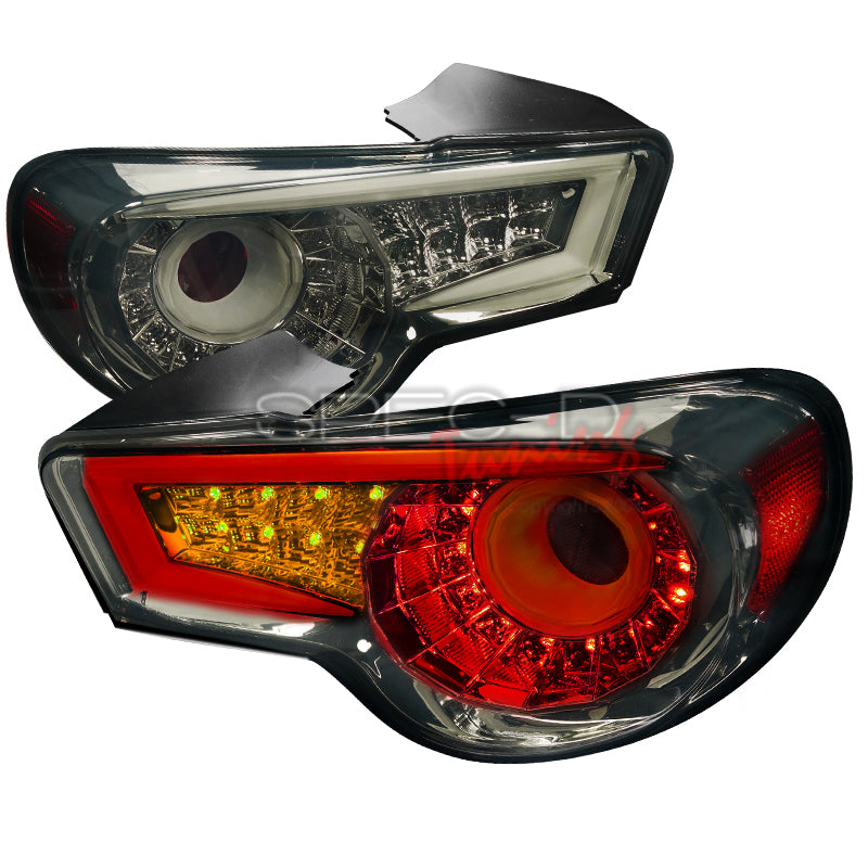 Image of Toyota GT86 / Subaru BRZ Chrome/Smoke LED-achterlichten [SR]