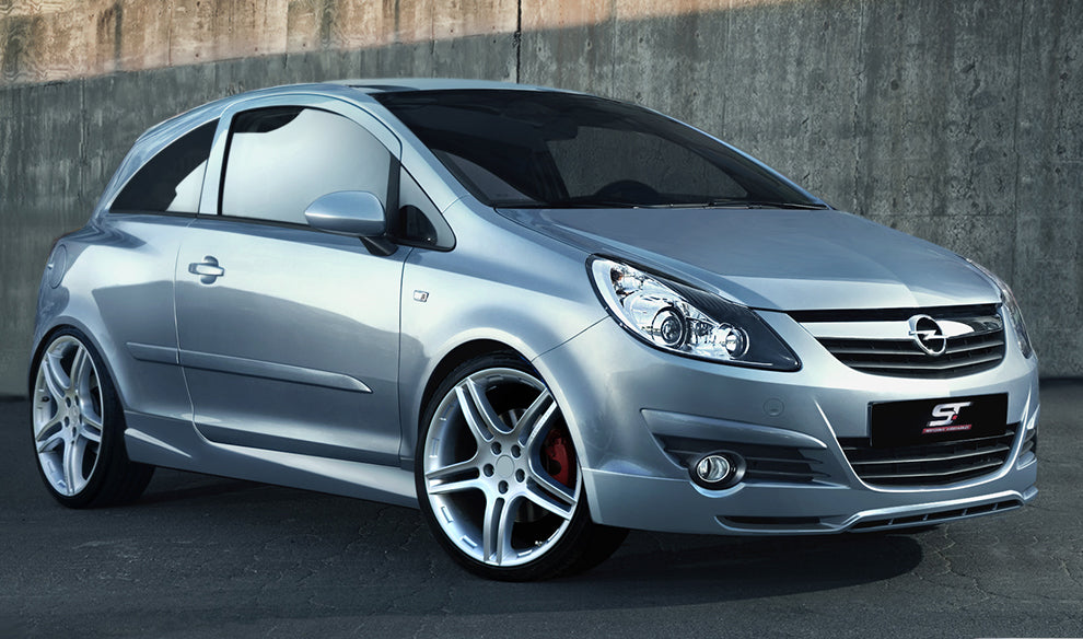 Image of Opel Corsa D 06-12 Front Bumper Lip [AUTOR]