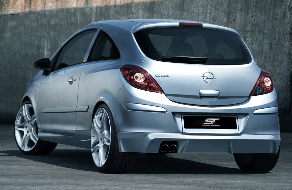 Image of Opel Corsa D 06-12 Rear Bumper Lip [AUTOR]
