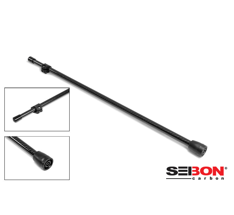 Image of Universal Seibon Carbon Fiber Hood-Trunk Prop 50 Inch V2