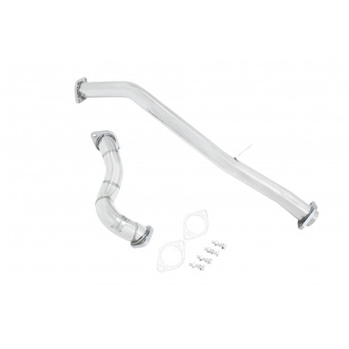 Image of Toyota GT86 / Subaru BRZ Manzo Stainless Downpipe + Uppipe