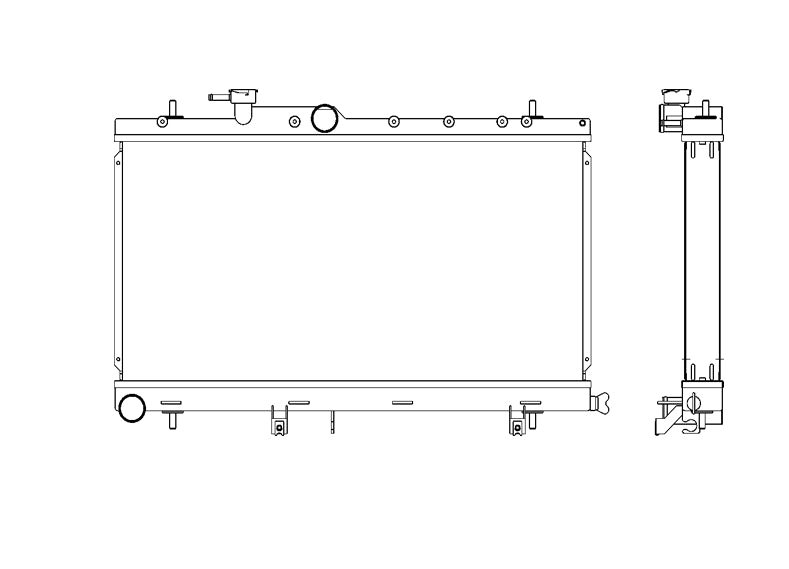 Subaru-Impreza-00-07-WRX-2.0-/STI-2.5-Koyo-Alu-Radiator-53mm