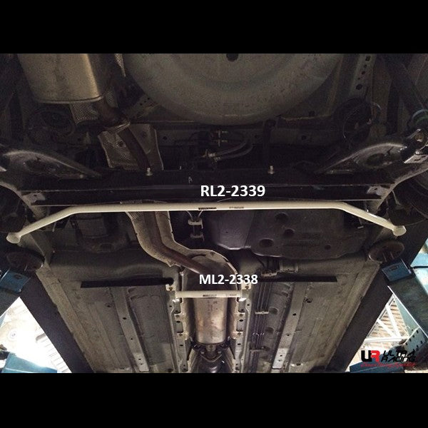 Image of Nissan Juke 10+ UltraRacing 2-Point Rear Lower Bar 2339