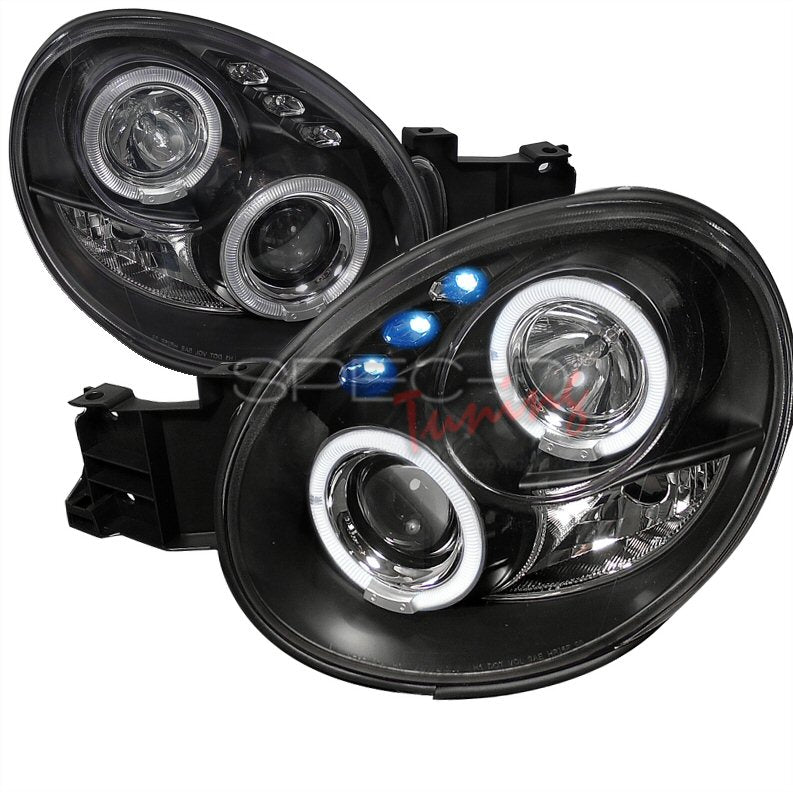 Image of Subaru Impreza GDA/B 00-03 LED-projectorkoplampen Zwart V2