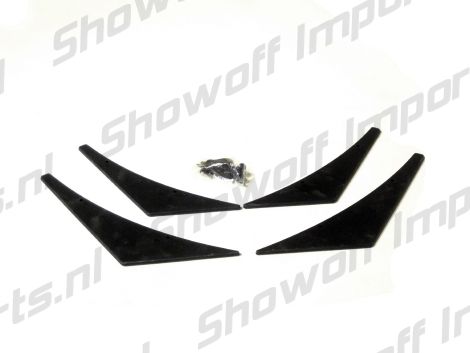 Image of Universal Canards/Windsplitters 4-pc ABS [SIX]