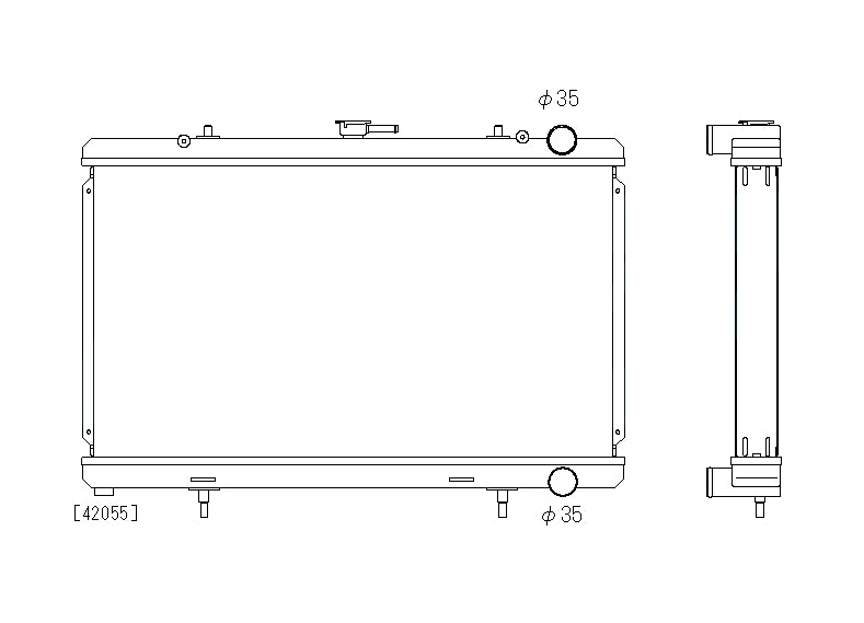 Nissan-S13-89-94-240SX-KA24DE-Koyo-Alu-Radiator-53mm