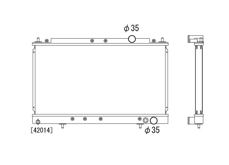 Mitsubishi-Eclipse-90-94-2.0-4G63-NA/Turbo-Koyo-Alu-Radiator
