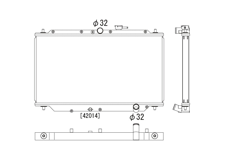 Honda-Prelude-92-96-H22A-2.2-VTEC-Koyo-Alu-Radiator-36mm