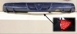 Image of Honda CRZ 10+ Rear Bumper Diffuser Single Exhaust Hole ABS