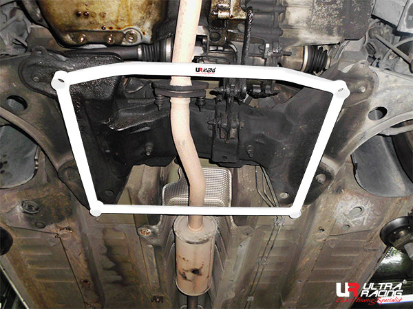 Image of Citroen C2/C3 1.6 UltraRacing 4-Point Front Lower Brace