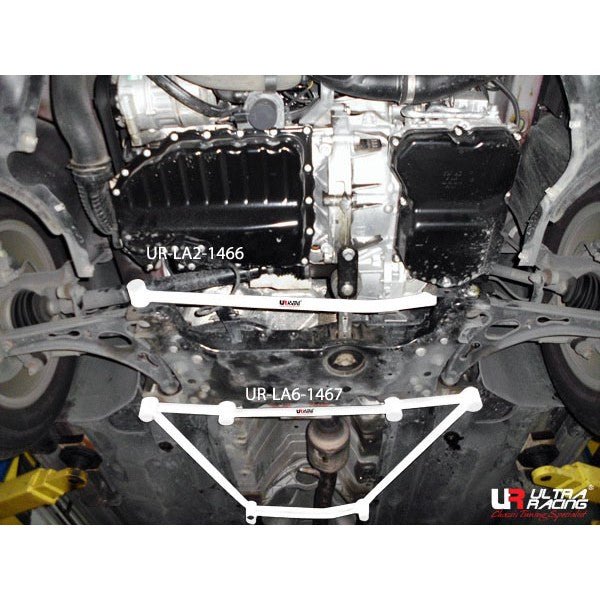 Image of Audi Q3 11+ 2.0TFSI/TDI UltraRacing 6P Front Lower Brace