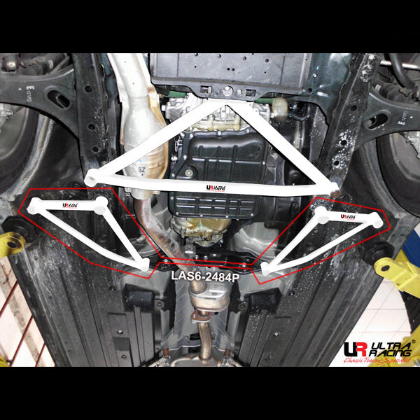 Image of Subaru Outback 09+ Ultra-R 6-Point Front Lower Brace 2484P
