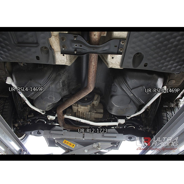 Image of Audi Q3 11+ 2.0TFSI/TDI UltraRacing 2P Rear Lower Bar 1723