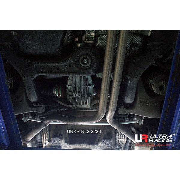 Image of Audi A6 C7 11+ UltraRacing 2P Rear Lower Bar 2228