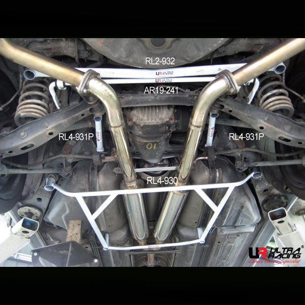 Image of Lexus GS400 98-00 UltraRacing 4-Point Rear Lower Brace 930
