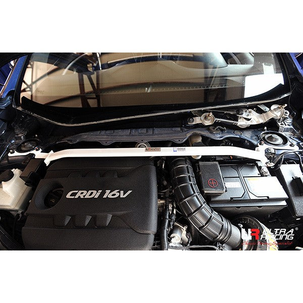 Image of Hyundai I30 1.6D 12-17 UltraRacing 2P Front Upper Strutbar