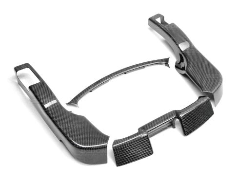 Image of Nissan GTR 09+ (4 pcs) Seibon Carbon Center Gauge Bezel