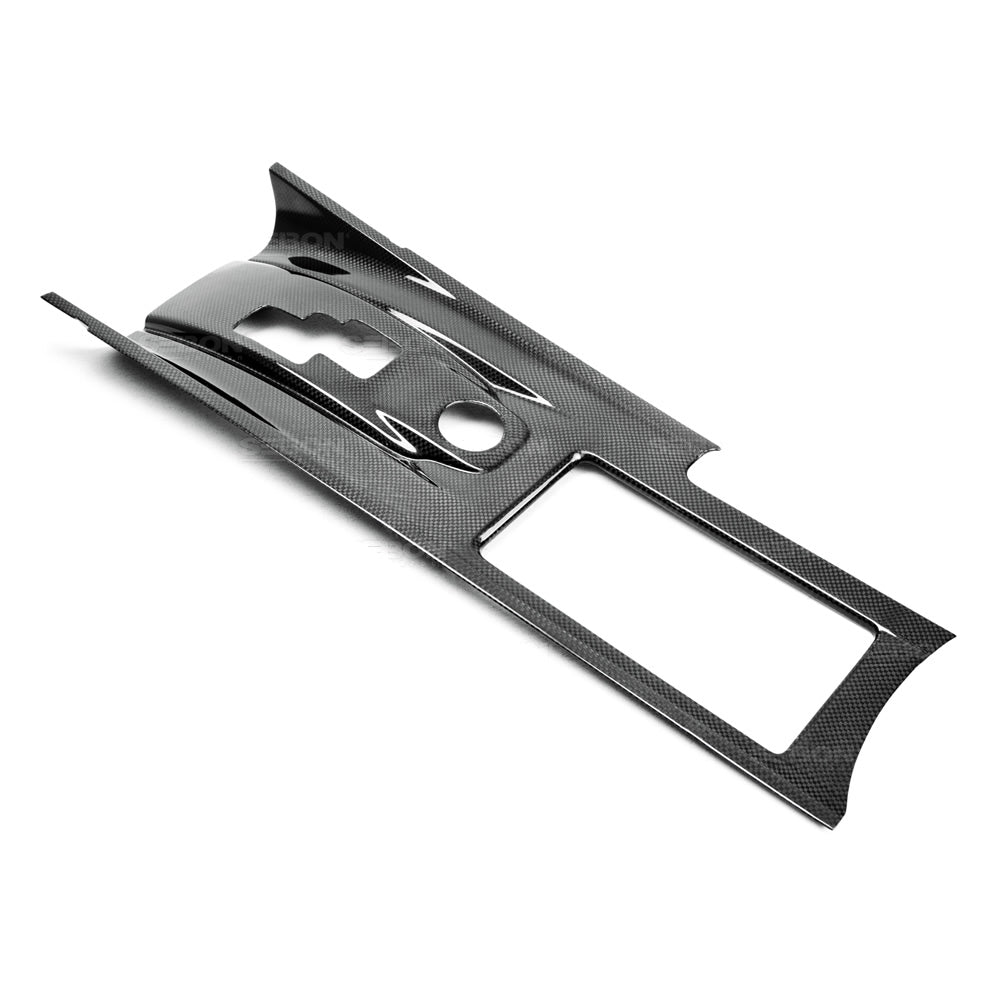 Image of Nissan GTR 09+ (3 pcs) Seibon Carbon Center Shifter Bezel