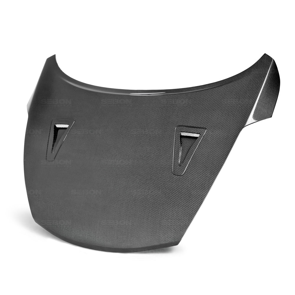 Image of Nissan Juke 11-14 Seibon GTR Style Carbon Hood