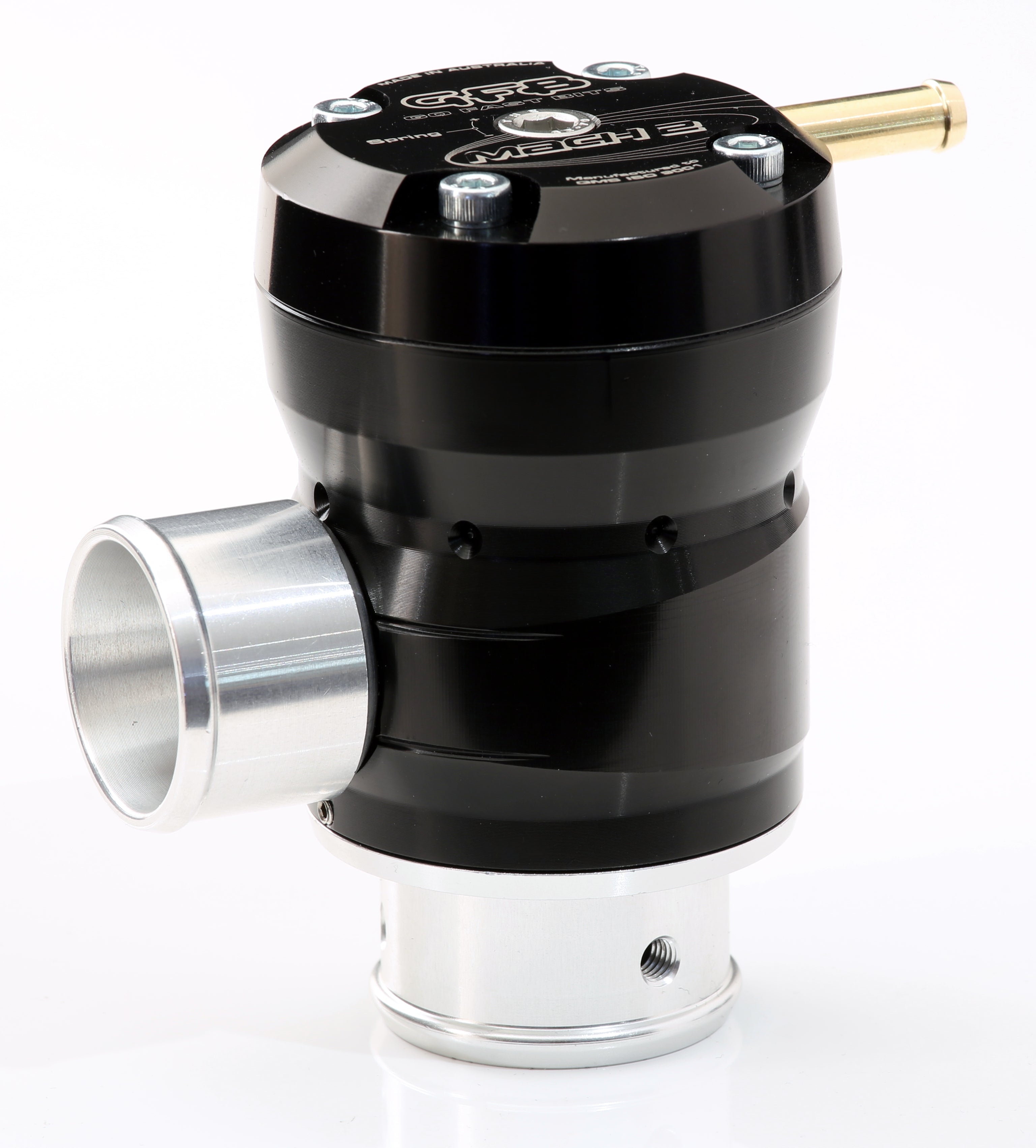 Universeel 25 mm in / 25 mm uit recirc. Mach 2 TMS [GFB]