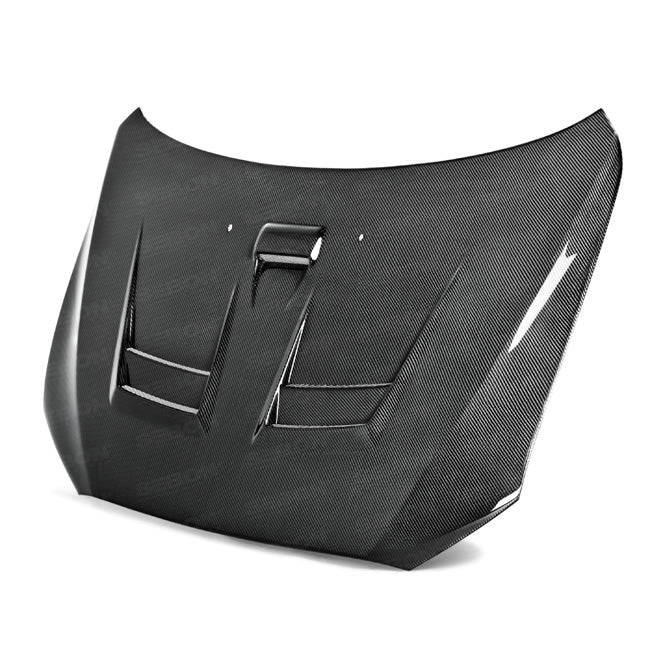 Image of Mitsubishi Lancer Evo X 08-14 Seibon DV Carbon Hood