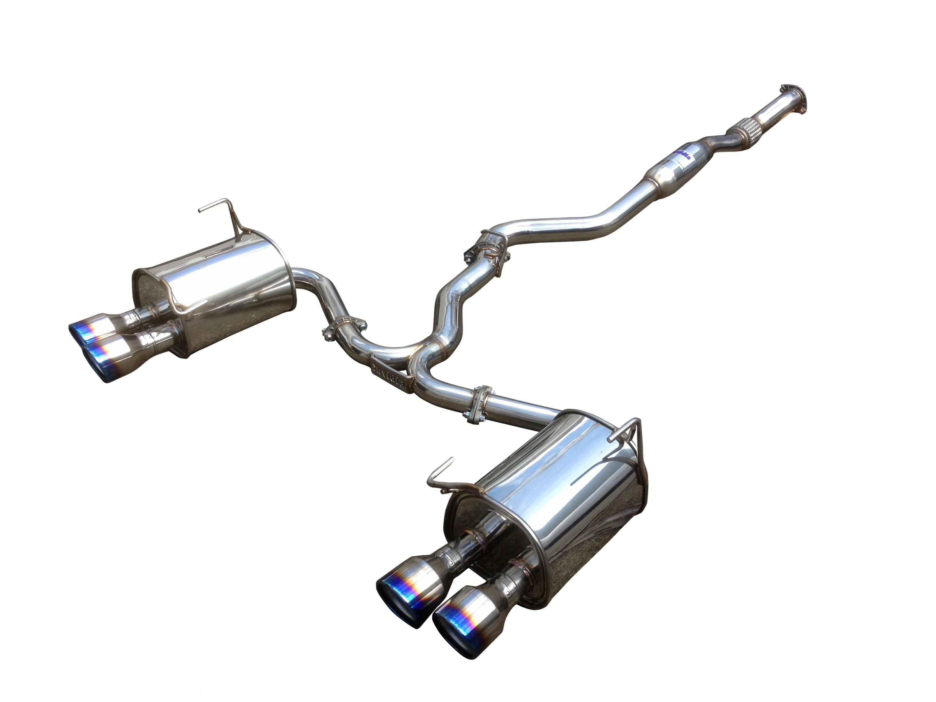 Image of Subaru WRX STI 11-17 GV/VA Q300 Dual Catback +TUV Invidia V1