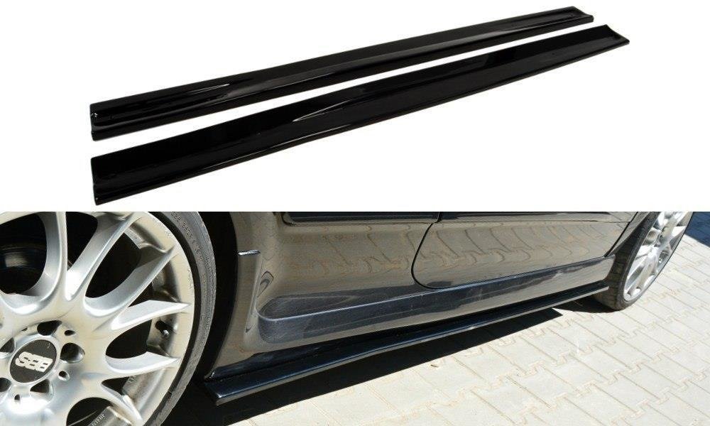 Image of Side Skirts Diffusers Opel Astra H (For OPC / VXR)-CL