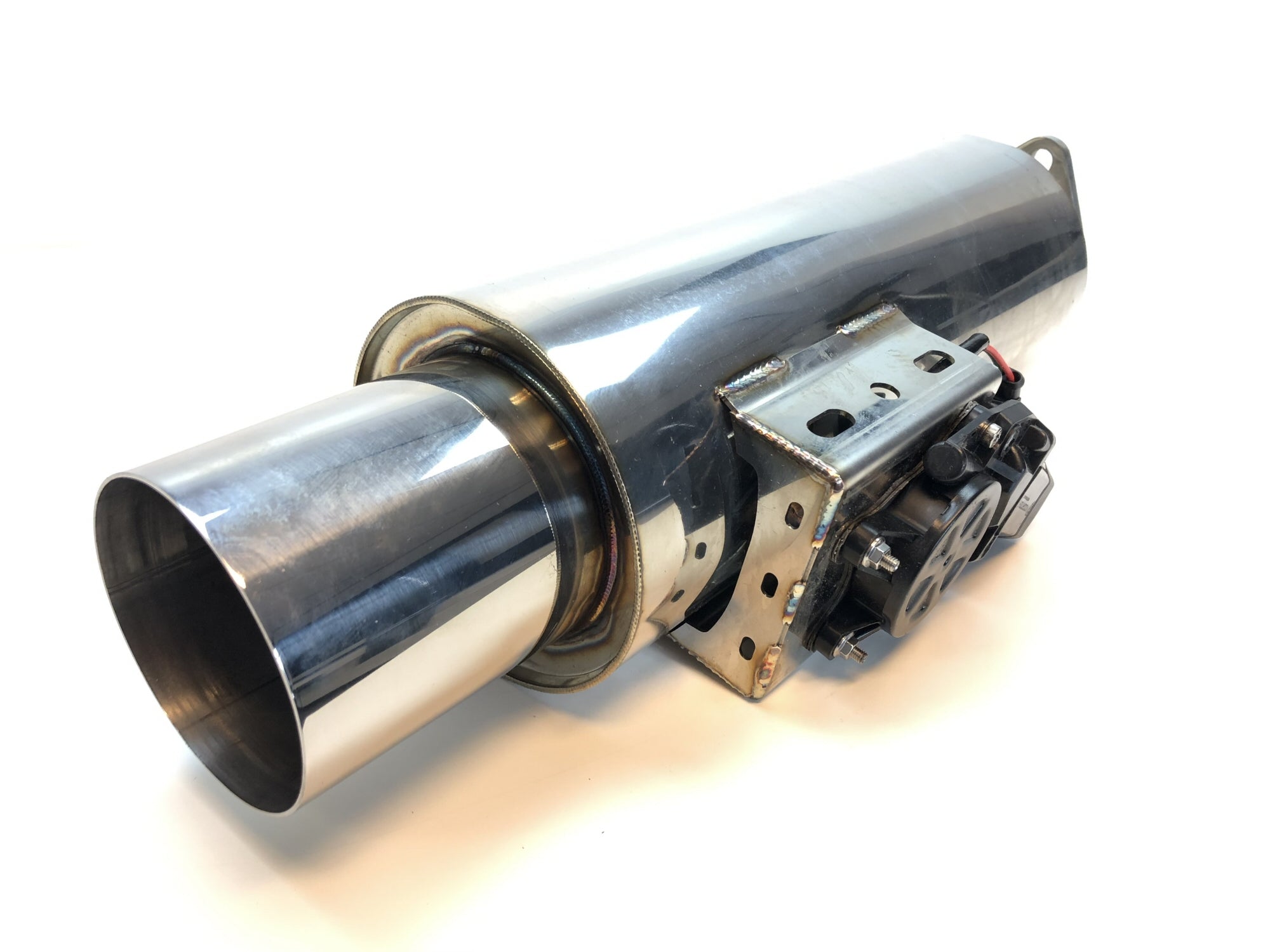 Remote-Control-Exhaust-Muffler-With-Valve-2.5"-Polished-Tip