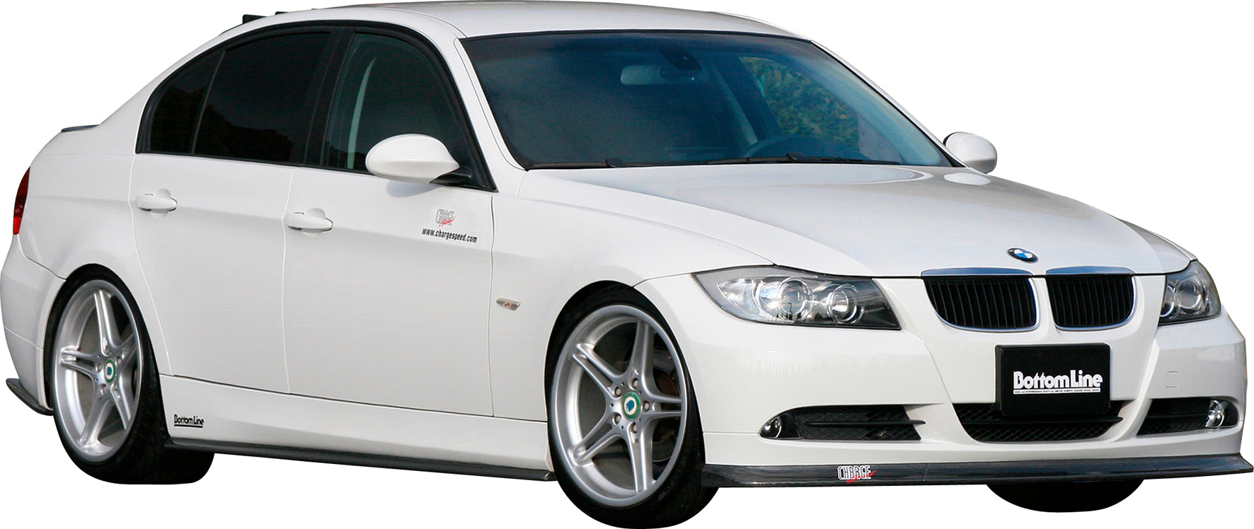 Image of BMW 3 E90 05-08 'Bottomline' Front Spoiler FRP
