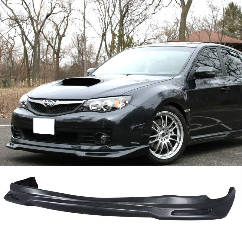 Image of Subaru Impreza WRX 08-10 STI Style Urethane Front Lip [SIX]