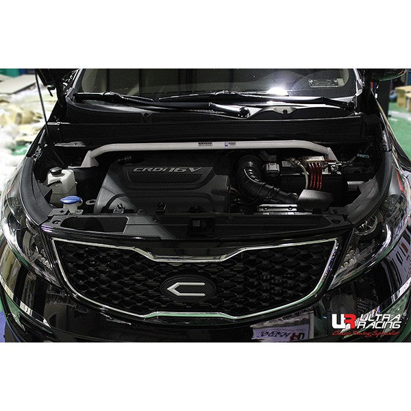 Image of Kia Sportage 14+ UltraRacing 2-Point Front Upper Strut Bar