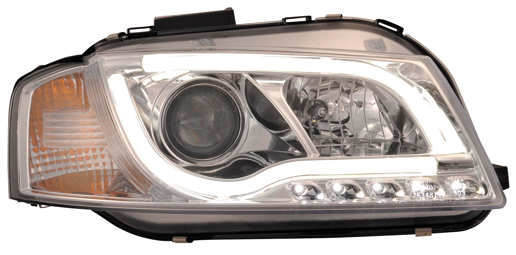 Image of Audi A3 8P 03-08 Headlights Set Clear