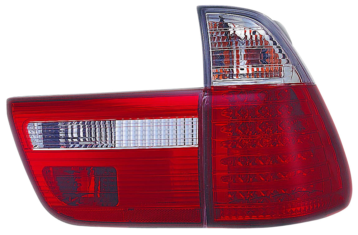 BMW-X5-00-02-LED-Taillights-Set-Red/Clear