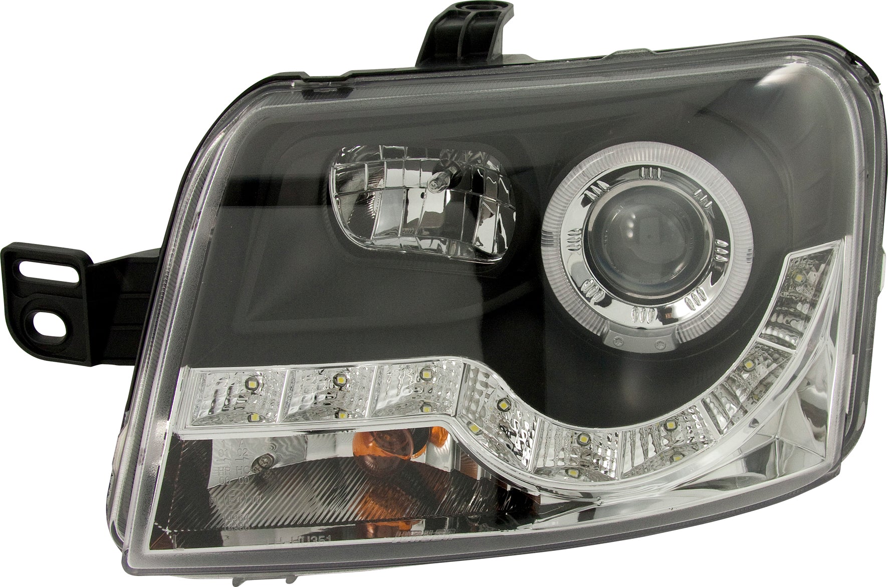 Image of Fiat Panda 03-12 Headlights Set Black