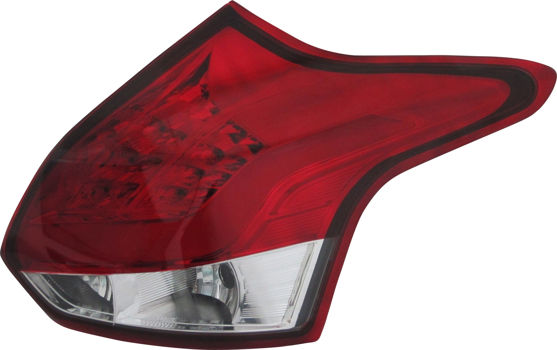 Ford-Focus-Mk3-12+-LED-Taillights-Set-Red/Clear