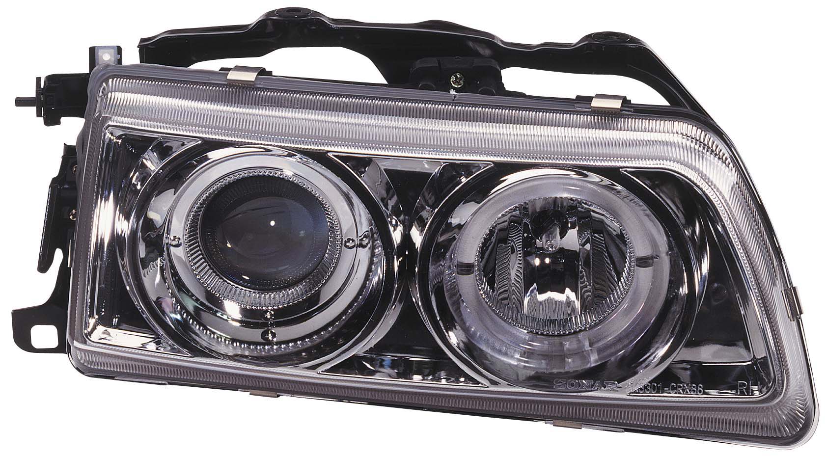 Image of Honda Civic / CRX 90-91 Headlights Set Clear